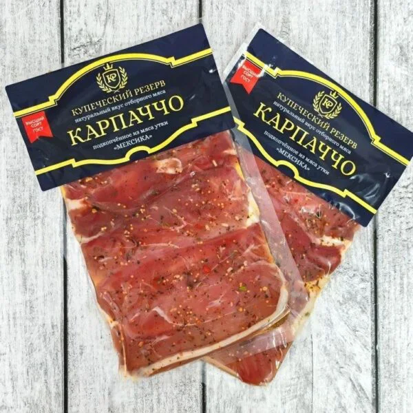 Карпаччо утиное «Мексика»