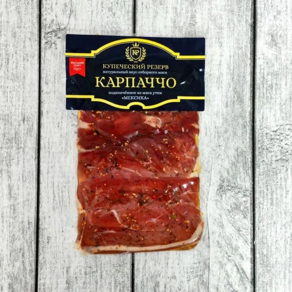 Карпаччо утиное «Мексика»