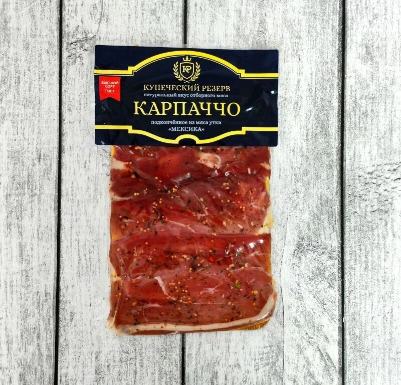 Карпаччо утиное «Мексика»